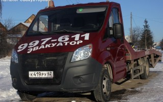 Эвакуатор в городе Рязань Мэтр 24 ч. — цена от 800 руб