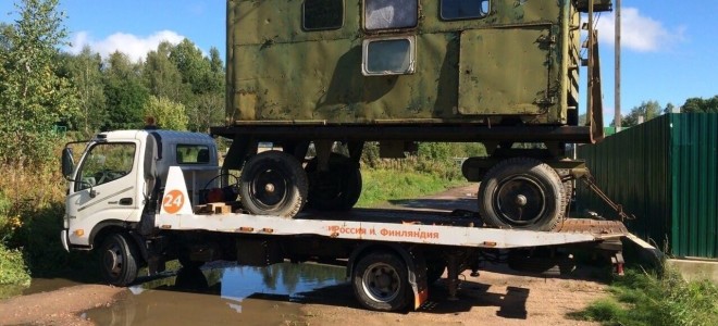 Эвакуатор в городе Выборг Дмитрий 24 ч. — цена от 800 руб